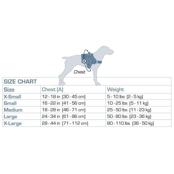 Kurgo RSG Townie Harness Blau Gr. XS Kurgo RSG Townie Harness Blau Gr. XS